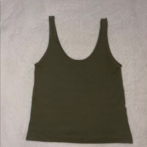 Zara Olive Green Tank Top
